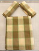 BEDSHEET PLAIN 90X108 2PILLOW COVER