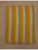 BEDSHEET STRIPE 90X108 2 PILLOW COVER
