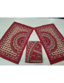 BEDSHEET JAIPUR PRINTED 72X100 2 PILLOW COVER