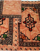 BEDSHEET MEERUT PRINTED 90X108 2 PILLOW COVER