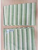 BEDSHEET STRIPE 90X108 2 PILLOW COVER