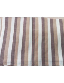 BEDSHEET STRIPE 90X108 2 PILLOW COVER