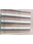 BEDSHEET STRIPE 90X108 2 PILLOW COVER