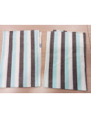 BEDSHEET STRIPE 90X108 2 PILLOW COVER