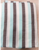 BEDSHEET STRIPE 90X108 2 PILLOW COVER