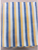 BEDSHEET STRIPE 90X108 2 PILLOW COVER