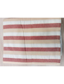 BEDSHEET STRIPE 90X108 2 PILLOW COVER