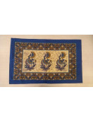 BEDSHEET JAIPUR PRINTED 90X108 2 PILLOW COVER