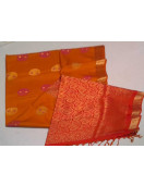 SOFT SILK SAREE WITH BLOUSE