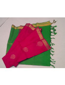 SOFT SILK SAREE WITH BLOUSE
