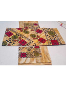 BEDSHEET MEERUT PRINTED 90X108 2 PILLOW COVER