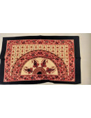 BEDSHEET JAIPUR PRINTED 90X108 2 PILLOW COVER