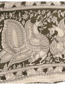 KALAMKARI PRINTED COTTON SAREE