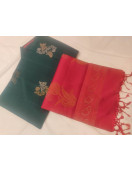 SOFT SILK SAREE WITH BLOUSE