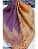MANAMEDU BLOCK PRINTED SAREES WITH BLOUSE