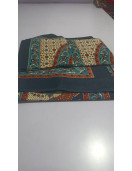 BEDSHEET JAIPUR PRINTED 90X108 2 PILLOW COVER