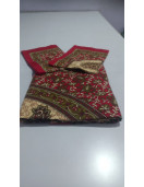 BEDSHEET JAIPUR PRINTED 90X108 2 PILLOW COVER