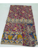KALAMKARI PRINTED COTTON SAREE