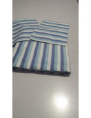 BEDSHEET STRIPE 90X108 2 PILLOW COVER