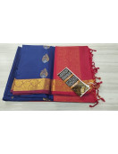 SOFT SILK SAREE WITH BLOUSE
