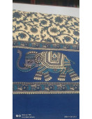 BEDSHEET JAIPUR PRINTED 90X108 2 PILLOW COVER