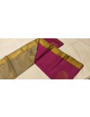 SOFT SILK SAREE WITH BLOUSE