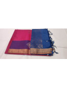 SOFT SILK SAREE WITH BLOUSE