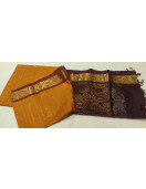 SOFT SILK SAREE WITH BLOUSE
