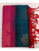 SOFT SILK SAREE WITH BLOUSE