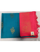 SOFT SILK SAREE WITH BLOUSE