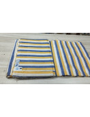 BEDSHEET STRIPE 90X108 2 PILLOW COVER