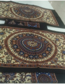 BEDSHEET JAIPUR PRINTED 90X108 2 PILLOW COVER