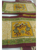 BEDSHEET JAIPUR PRINTED 90X108 2 PILLOW COVER