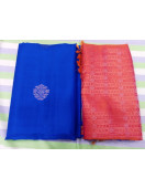 SOFT SILK SAREE WITH BLOUSE
