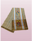 SAREES TIRUNELVELI RAYONxCOTTON Mix CHEDI BUTTA 550 cms SLNC