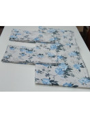 BEDSHEET ERODE AHEMADHABAD PRINT 72X90 2 PILLOW COVER