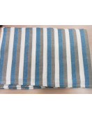 BEDSHEET STRIPE 90X108 2 PILLOW COVER
