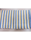 BEDSHEET STRIPE 90X108 2 PILLOW COVER