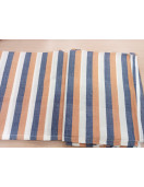 BEDSHEET STRIPE 90X108 2 PILLOW COVER