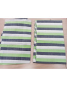 BEDSHEET STRIPE 90X108 2 PILLOW COVER