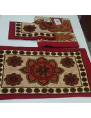 BEDSHEET JAIPUR PRINTED 60X90 2 PILLOW COVER