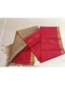 SOFT SILK SAREE WITH BLOUSE