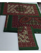 BEDSHEET JAIPUR PRINTED 90X108 2 PILLOW COVER