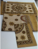 BEDSHEET JAIPUR PRINTED 90X108 2 PILLOW COVER
