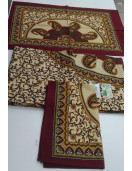 BEDSHEET JAIPUR PRINTED 90X108 2 PILLOW COVER