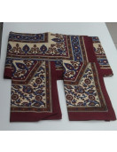 BEDSHEET JAIPUR PRINTED 90X108 2 PILLOW COVER