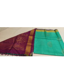 SOFT SILK SAREE WITH BLOUSE