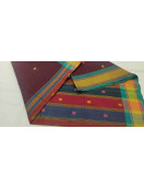 ARUPPUKOTTAI 60S COTTON SAREES WITH BLOUSE