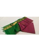 SOFT SILK SAREE WITH BLOUSE