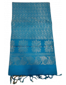SOFT SILK SAREE WITH BLOUSE
